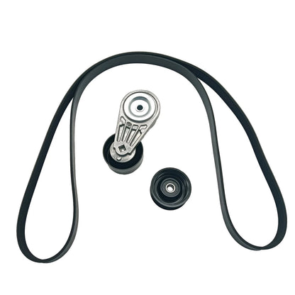 Serpentine Belt Tensioner Pulley Kit for Nissan Pathfinder NV1500 NV2500 NV3500 (2005–2021)