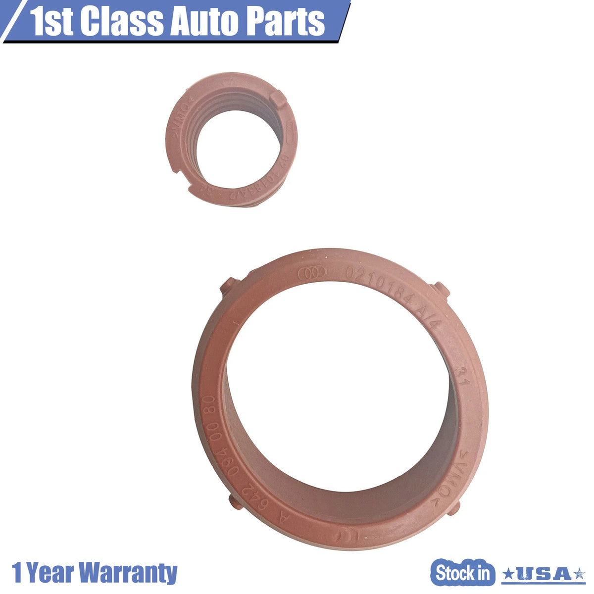 2 Engine Breather Turbo Intake Seals for Mercedes ML320 E320 CDI (1998–2005)