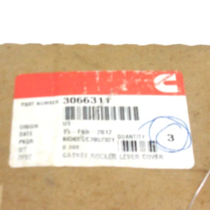 Rocker Lever Cover Gasket for Cummins N14 G14 G855 (OEM 3066311)