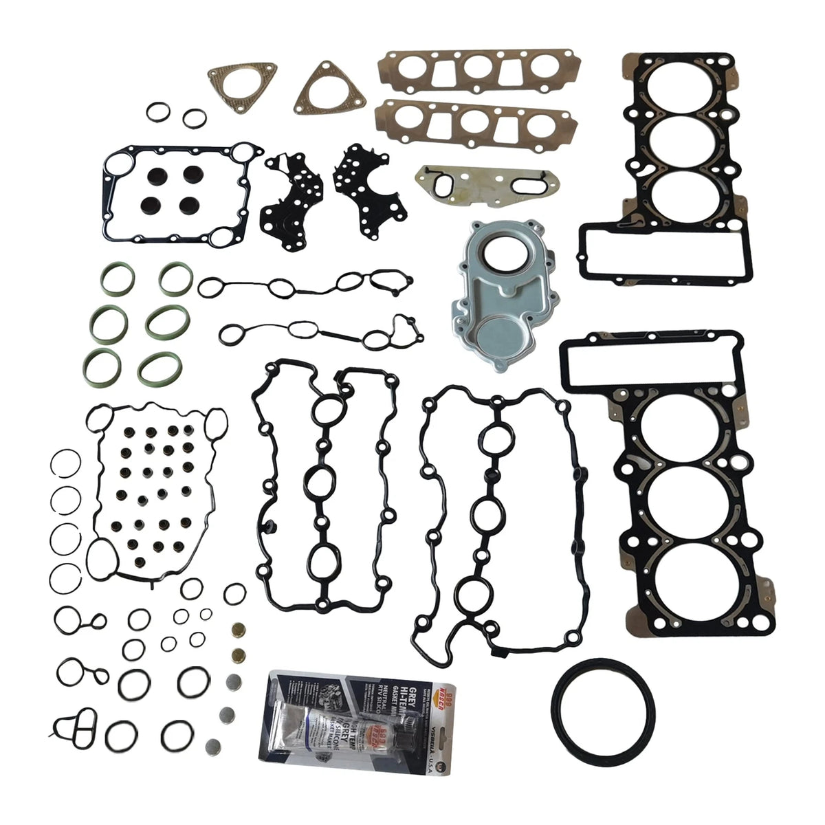 Engine Gasket Kit Seal Set for Audi A4 A5 A6 S5 Quattro VW Touareg (2004–2018)