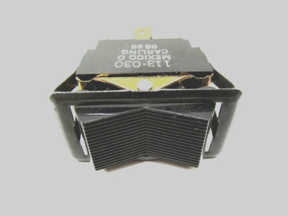 Set of 5 Carling Trans-Air Bus Van Fan Rocker Switch 6-Terminal 113-030