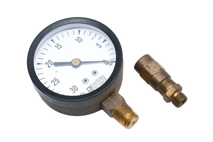 Weksler UA12H Pressure Gauge for (0-60psi, 1/4" NPT)
