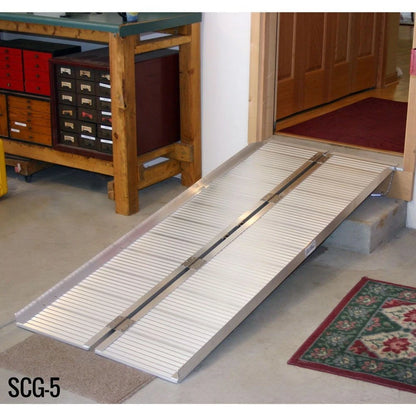 Folding Mobility Ramp for Silver Spring SCG-5 (600lb Capacity, 5' Long)
