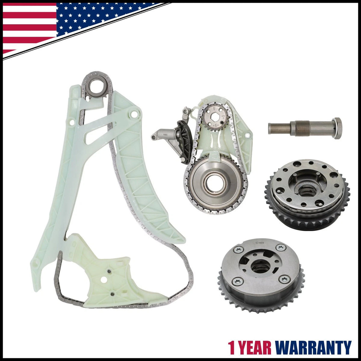 Timing Chain Kit with VVT for BMW X1 X3 X4 328i 428i 528i (2012–2017)