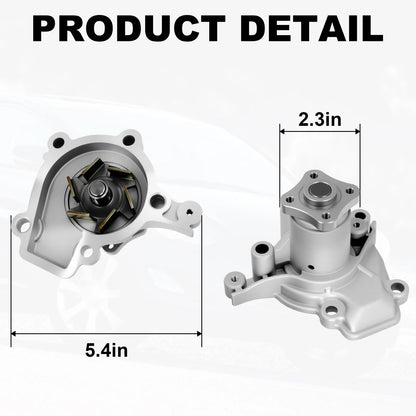 Water Pump for Hyundai Elantra Tiburon Kia 1.8L 2.0L (1996–2010) 146-2020