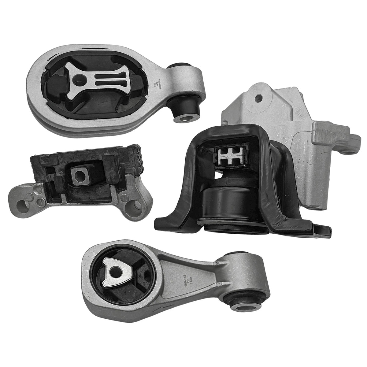 Set of 4 Engine Motor & Trans Mounts for Nissan Juke (2011–2016)