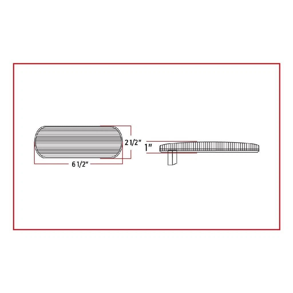 Dual Revolution Red Stop, Turn & Tail to White Back-Up LED Light for