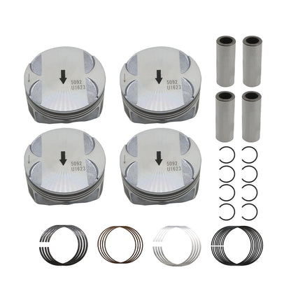 Pistons & Rings Connecting Rod Kit for Buick Chevrolet GMC Saturn 2.4L (2000–2010) 12578324