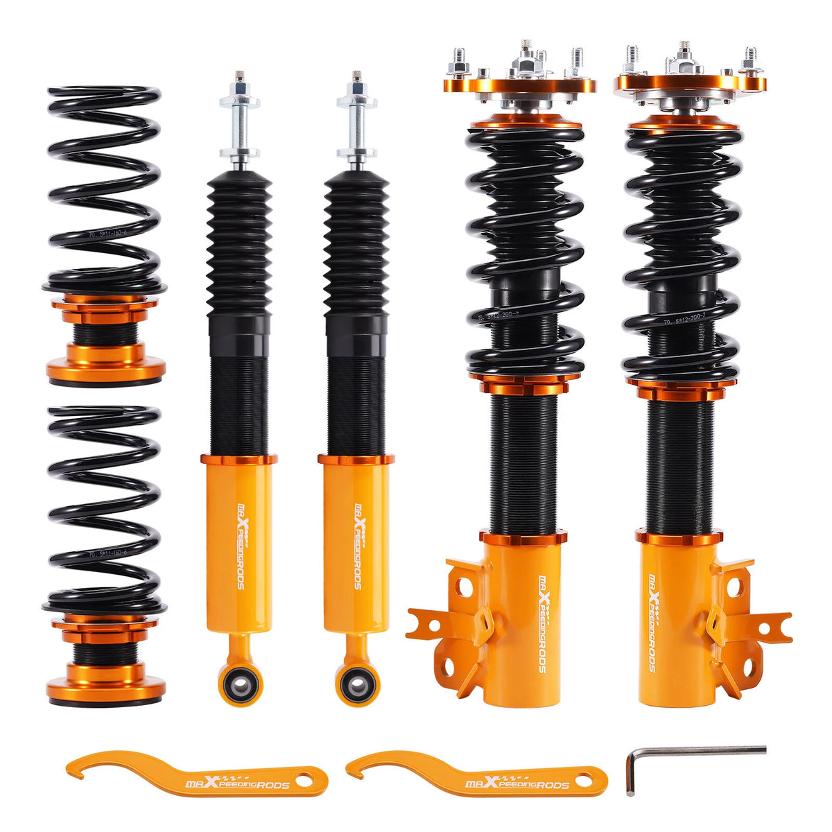 2X Adjustable Coilovers Struts for Honda Civic (2006–2011) - 24 Step Damping