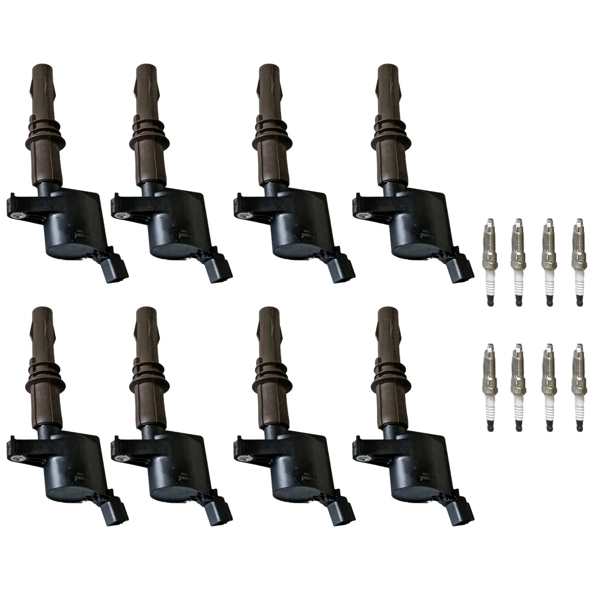 Set of 8 Ignition Coils & Iridium Spark Plugs for Ford F150 (1997–2003)