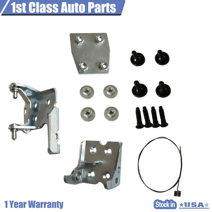 Front Upper Lower Door Hinge Left for Chevy Silverado GMC Sierra 1500 (1999–2007)