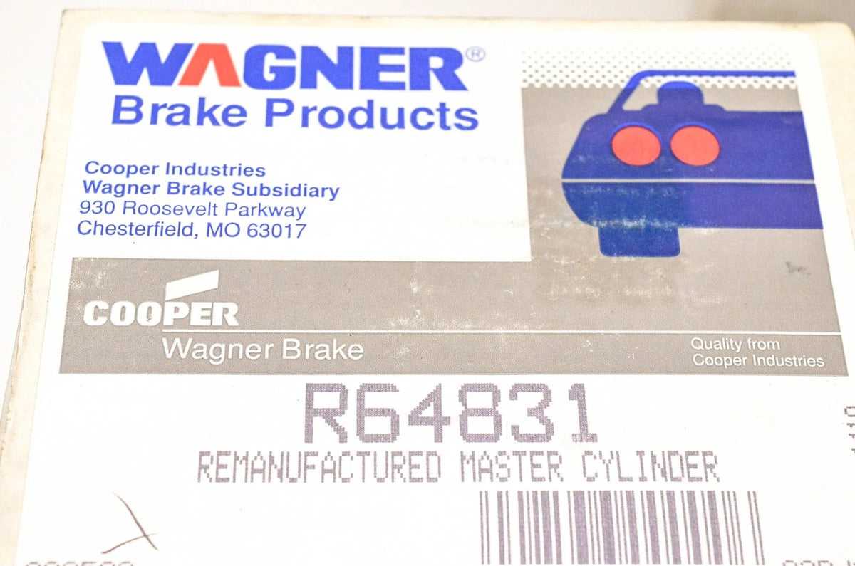 Remanufactured Brake Master Cylinder for Wagner (R64831)