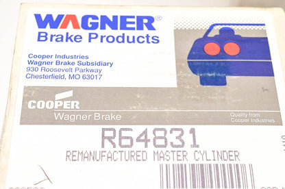 Remanufactured Brake Master Cylinder for Wagner (R64831)