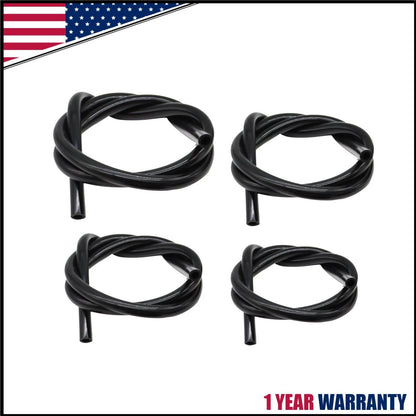 Set of 4 Vacuum Tubing Hose Line 5/32 1/4 5/16 3/8" 5FT 130PSI