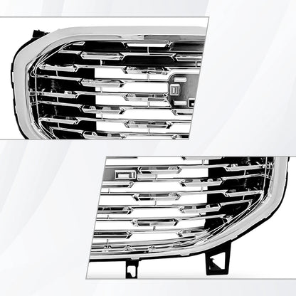 Denali Style Chrome Front Upper Grille for GMC Terrain (2018–2021)