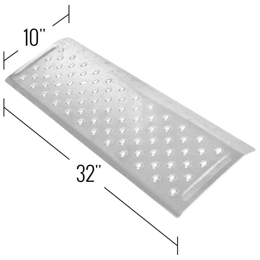 EZ-Traction Curb Ramp for Aluminum (10" x 32")