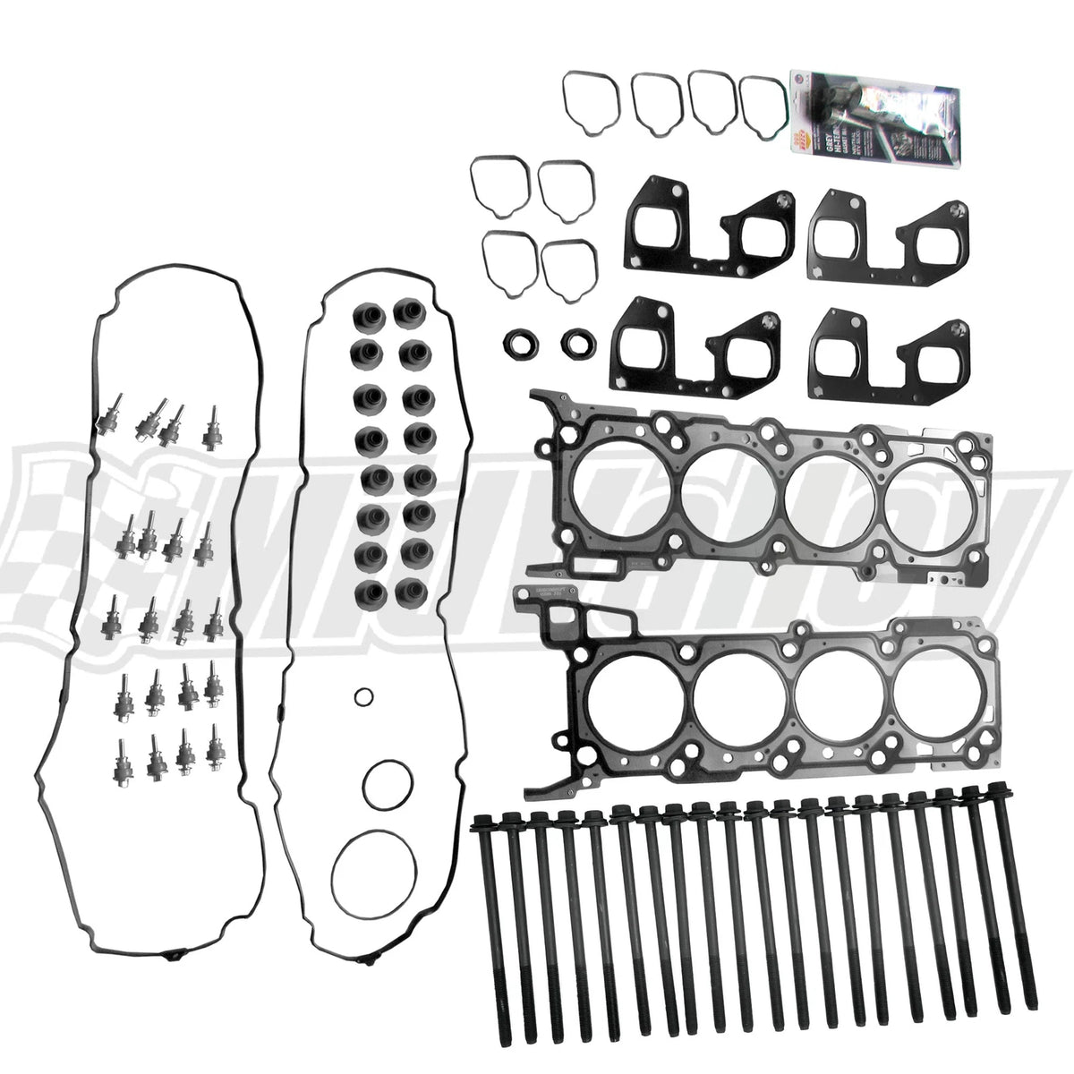 Head Gasket Bolts Set for Ford F-150 (2010–2014), F-250/F-350 (2011–2015) 6.2L VIN 6