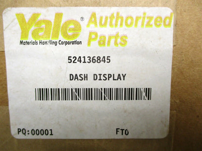 Dash Display Instrument Cluster for Yale Forklift ZX