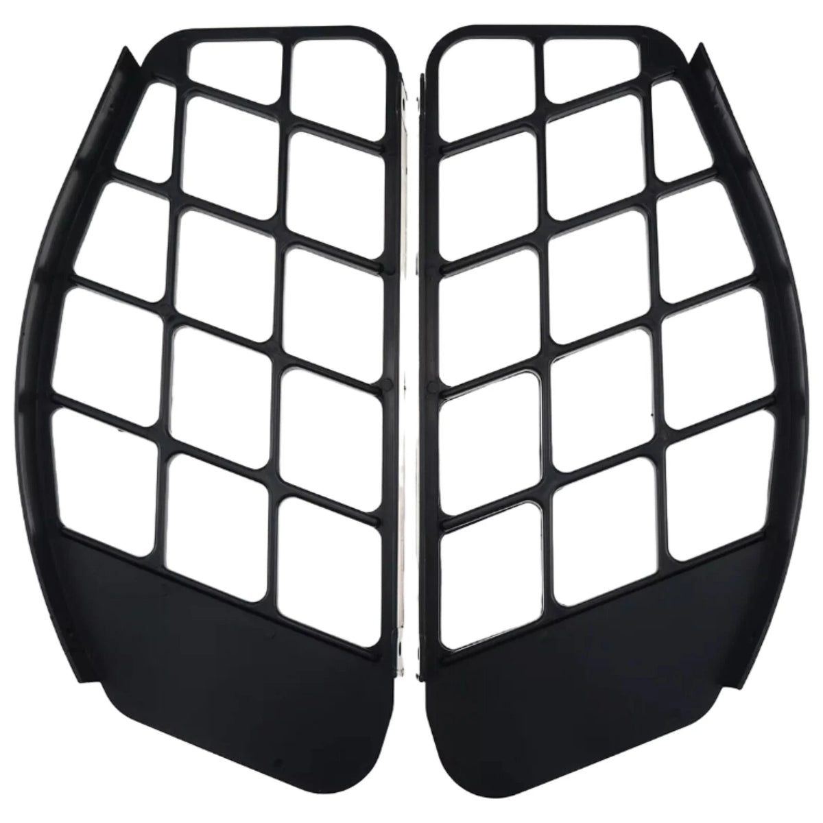 Set of 2 Side Grill Air Discharge Louvers for Bobcat 853 863 S130 (6716571, 6716573)