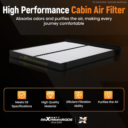Cabin Air Filter for Mazda Mazda3 (2014–2018) CAF1907C KD45-61-J6X9U AFC1588