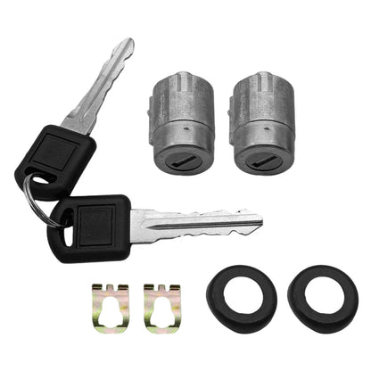 Door Lock Cylinder Kit with Keys for Chevy GMC 1500 2500 3500 (HPDL179)