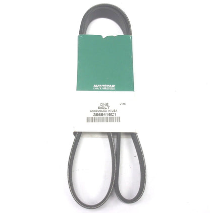 Serpentine V-Belt 6PK1413 for International (3565416C1, K060557, 5060555)