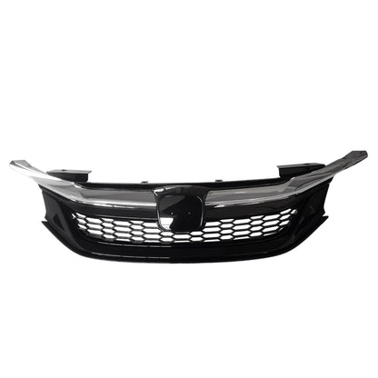 Front Grille for Honda Accord Sedan (2016–2017) Chrome Black Sport Style