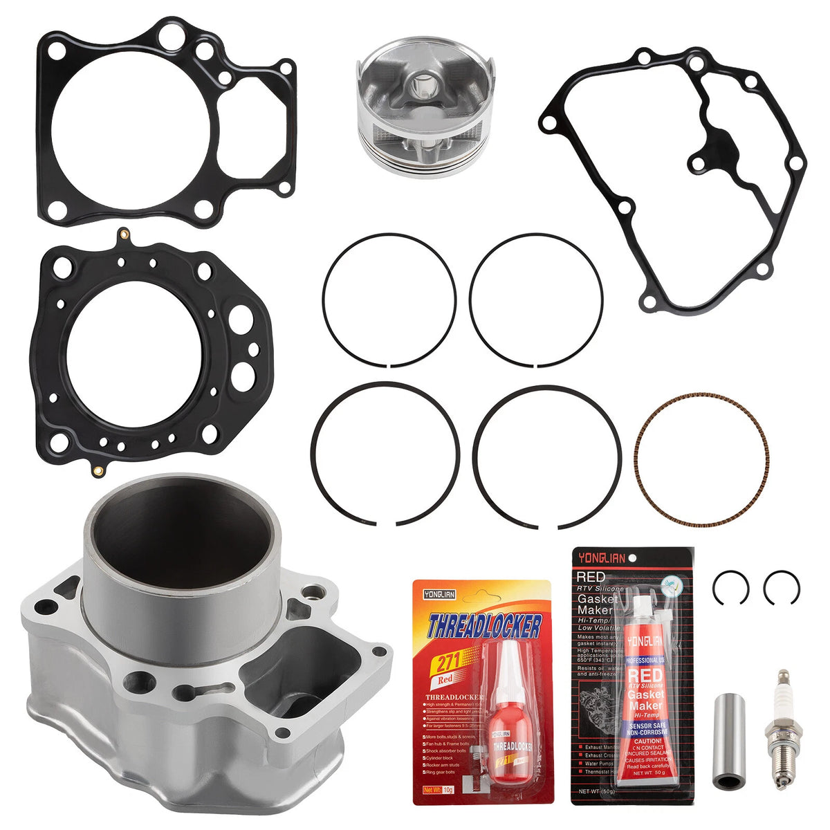 Cylinder Piston Kit Top End Rebuild Set for Honda TRX420 Rancher (2007–2023)