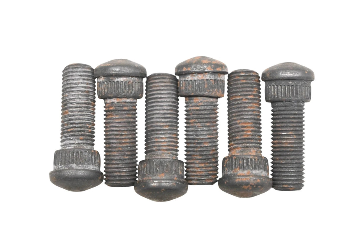 Set of 6 Wheel Lug Studs 7/16-20 x 1" RH for Mopar AA005-1