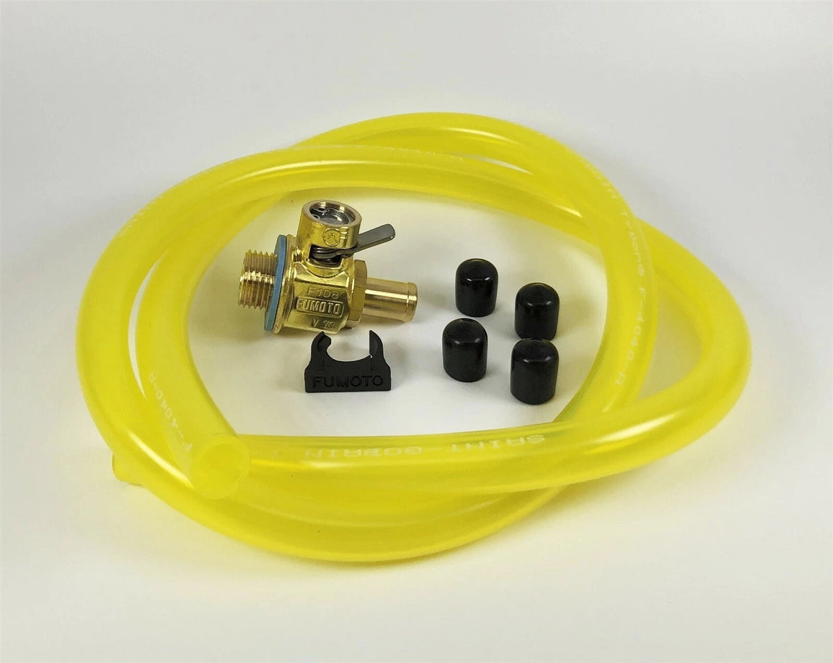 Fumoto F108N Oil Drain Valve with HD Pro 3' Hose Kit for Fumoto Long Nipple