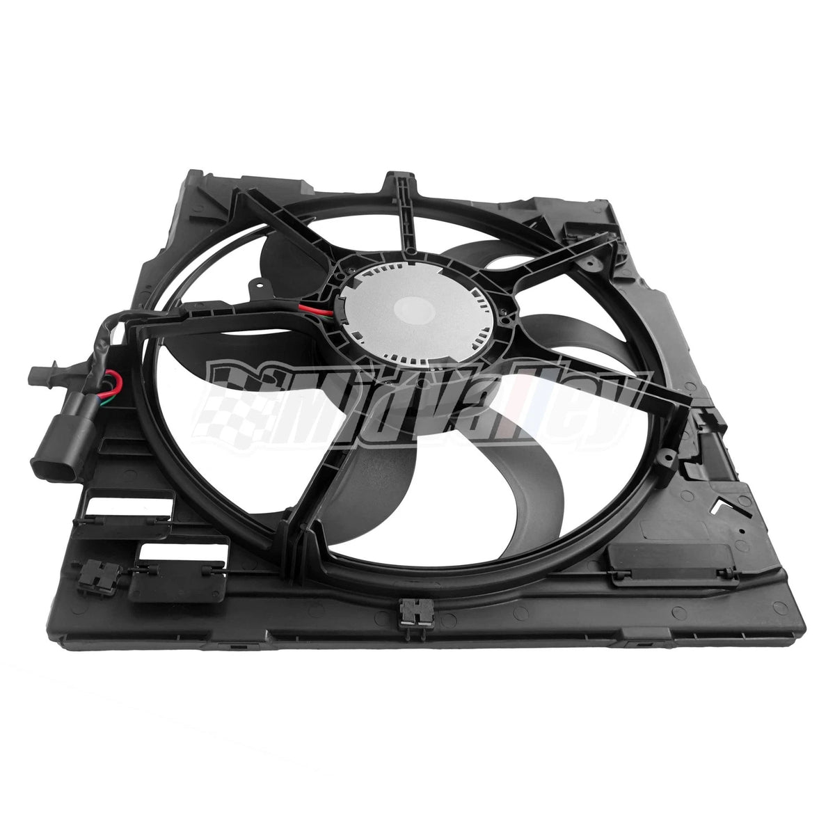 Radiator Cooling Fan Assembly for BMW X5 (2007–2010) 3.0L 4.8L