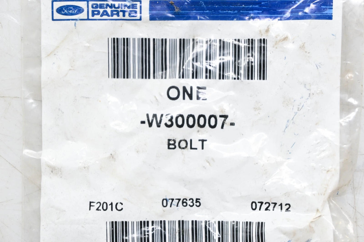 Oil Pan Bolt for Ford W300007 (OEM)