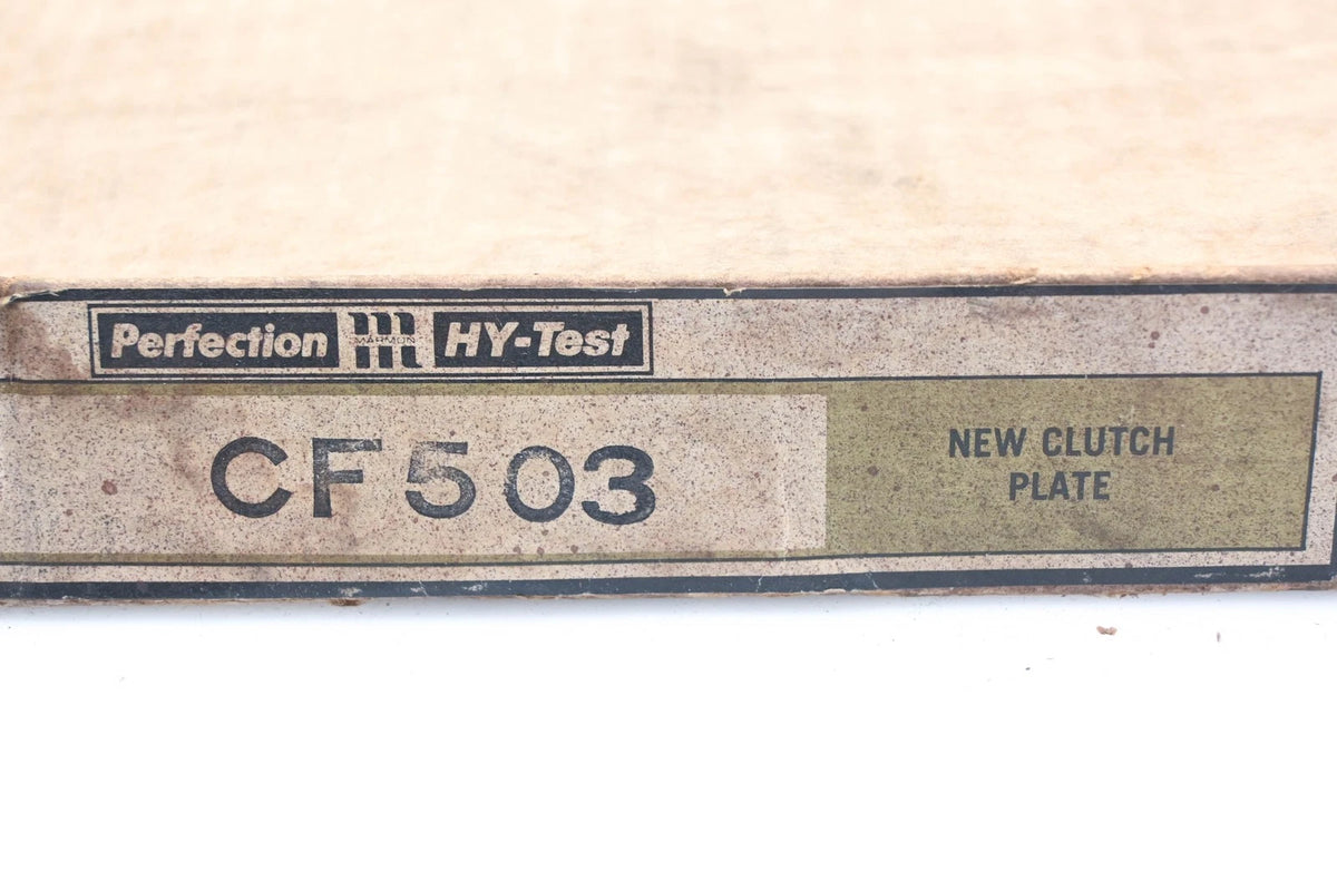 Clutch Plate Disc for Perfection Hy-Test CF503, CF-503 (NOS)