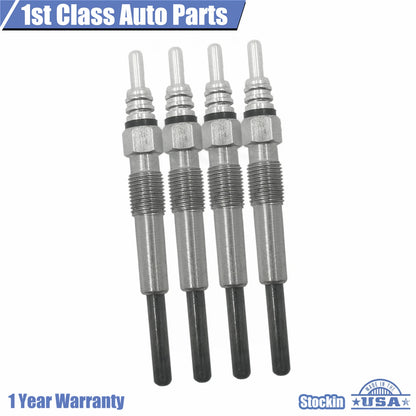 Set of 4 Diesel Glow Plugs for VW Jetta Golf Audi 1.9T 2.5T TDI (1Z AHU ALH)