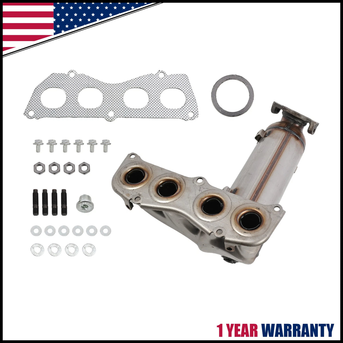 Exhaust Manifold Catalytic Converter for Toyota Camry 2.4L (2007–2009) 674050