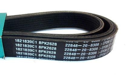 Serpentine V-Belt 8PK2628 for International (1821839C1, K081035, 4081035)