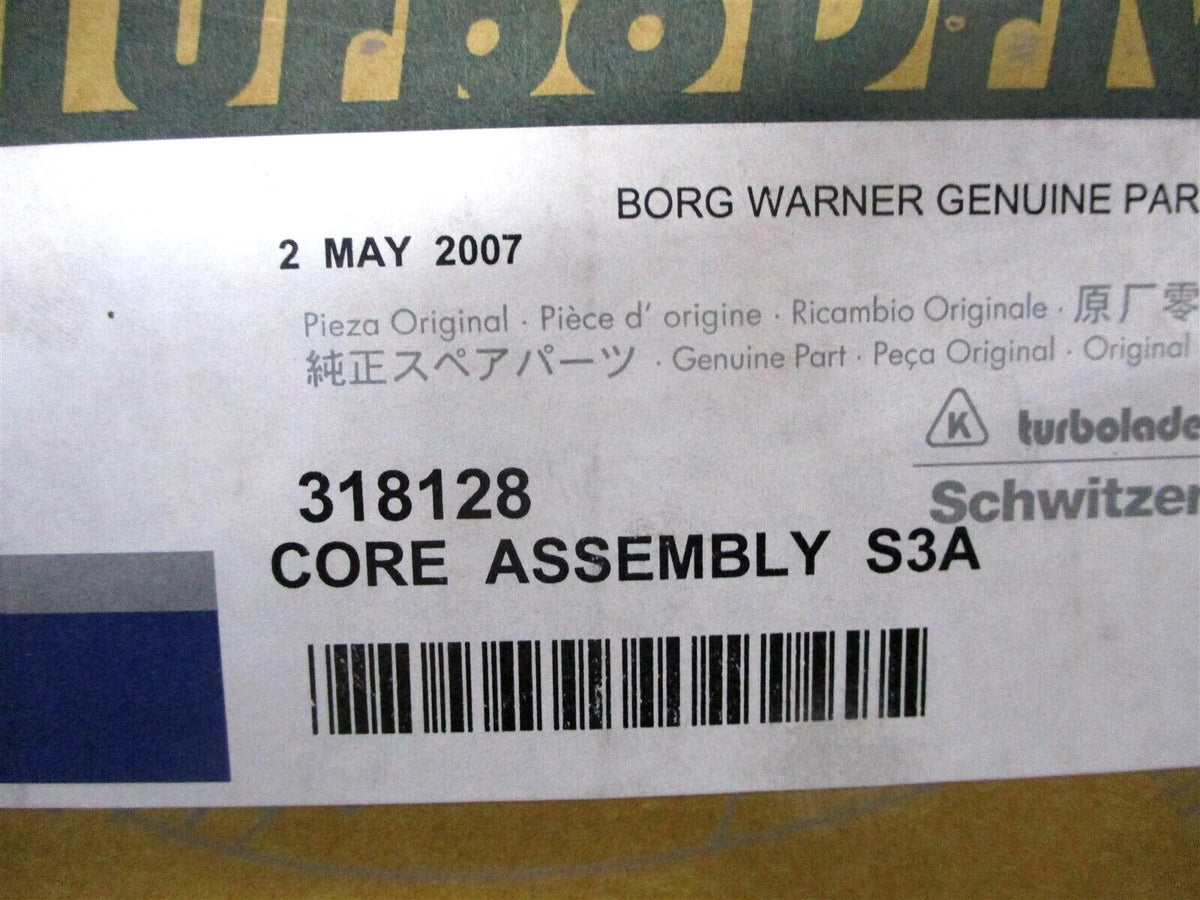 BorgWarner S3A Turbo Core Turbocharger Cartridge CHRA 615-82-8220 for