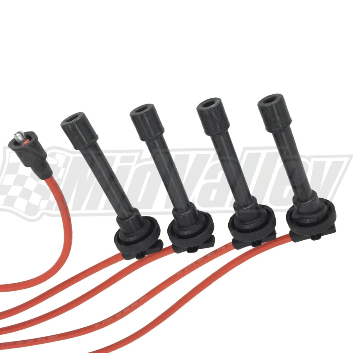 Spark Plug Wire Set for Honda Accord Civic Del Sol (1992–2002) Spiral Core