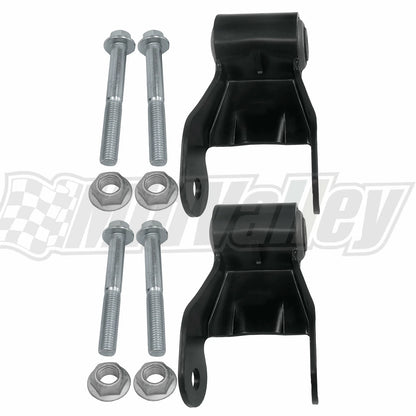 Pair of Rear Leaf Spring Shackle Kit for Dodge Ram 1500 2500 (1994–2001)