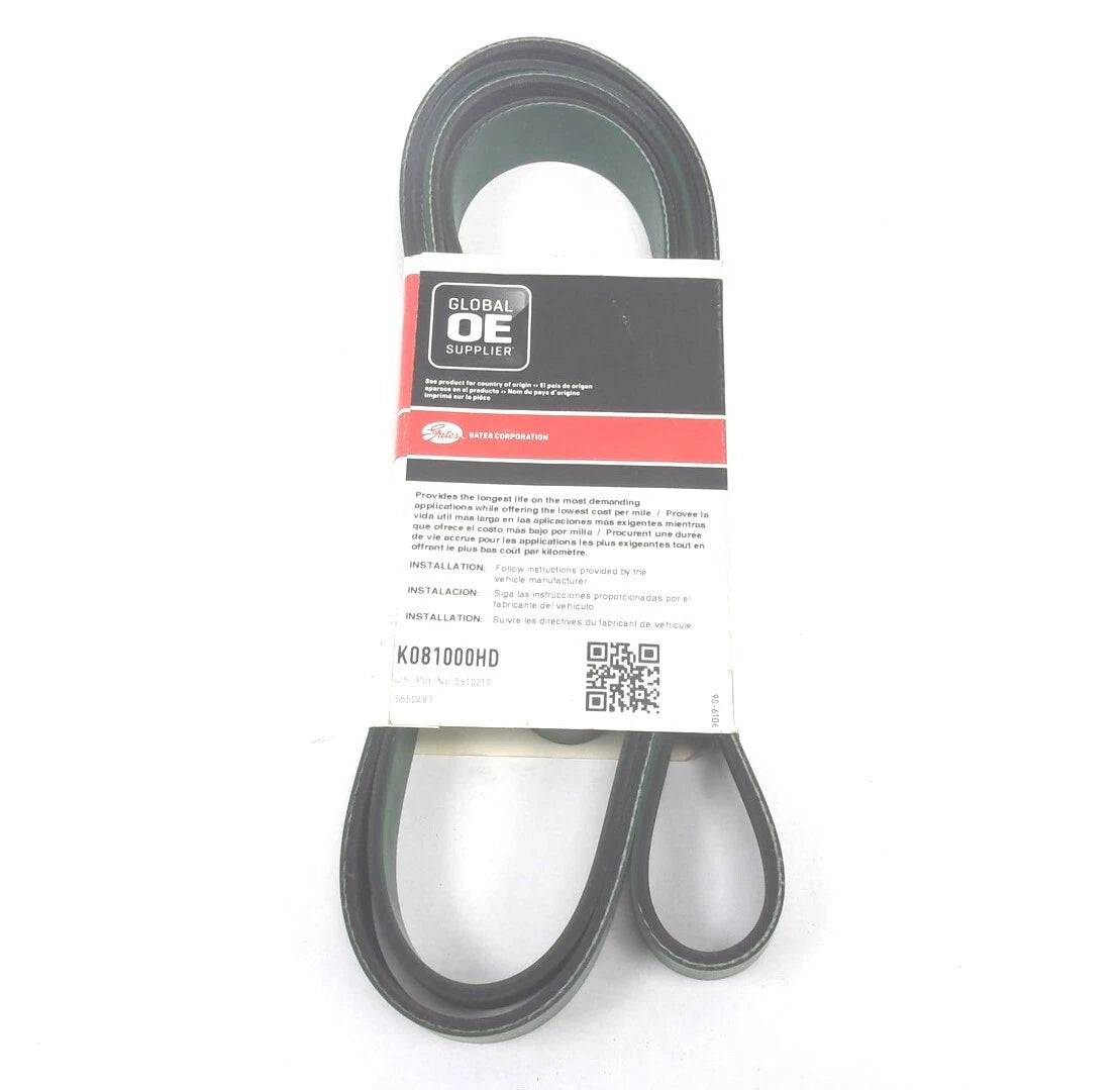 Gates Serpentine Heavy Duty Micro-V Belt 8PK2540 for