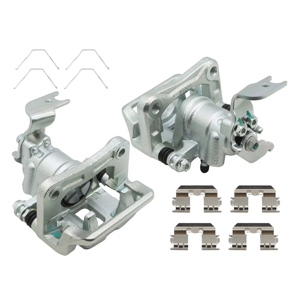 2X Rear Brake Calipers with Bracket for Honda Accord (2013–2017) 19-B7096