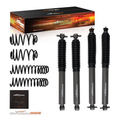 2.5" Lift Kit for Jeep Wrangler TJ 4WD 6-Cyl (1997–2006) Shocks & Coil Springs