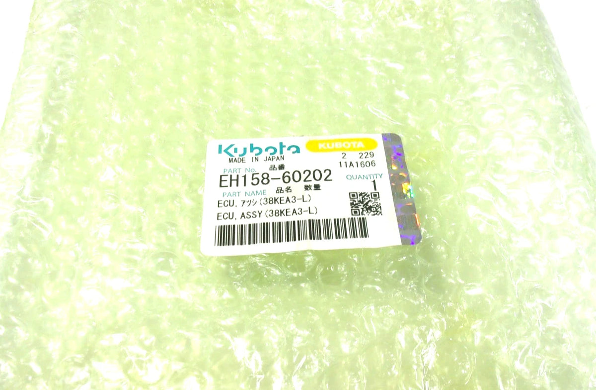 ECU for Kubota WG3800-L-E3-KEA-3 (EH158-60202, EH158-60203)