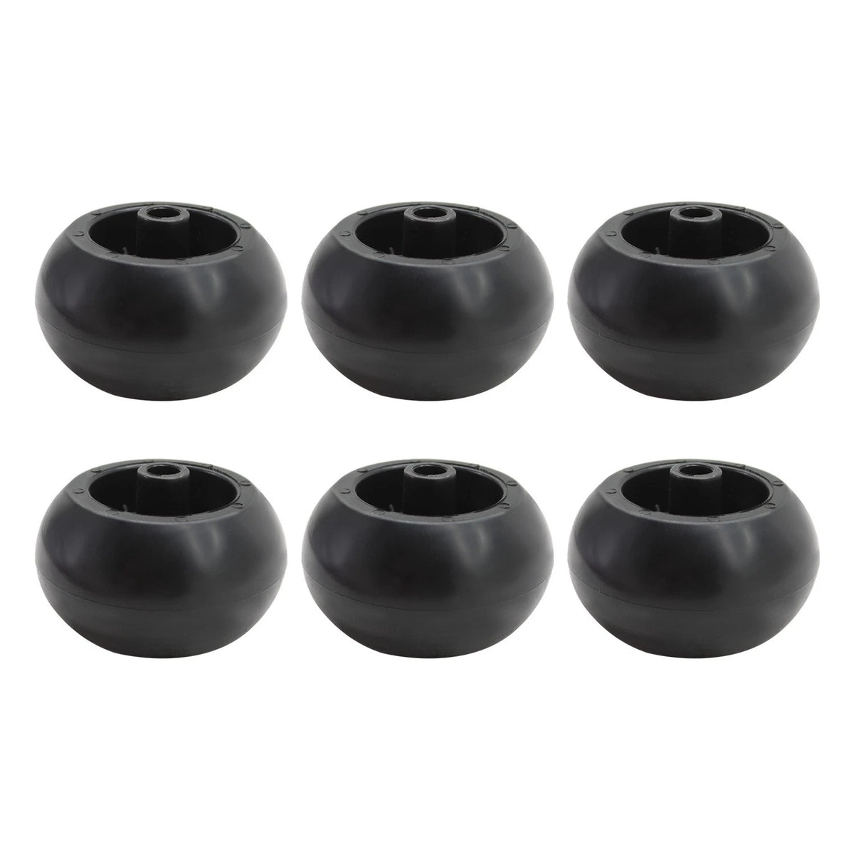 Set of 6 Mower Deck Wheels for Exmark 103-3168 116-9981 Kubota Anti Scalp