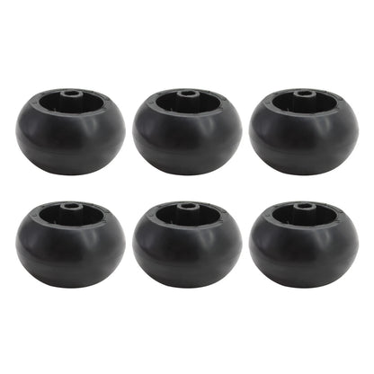 Set of 6 Mower Deck Wheels for Exmark 103-3168 116-9981 Kubota Anti Scalp