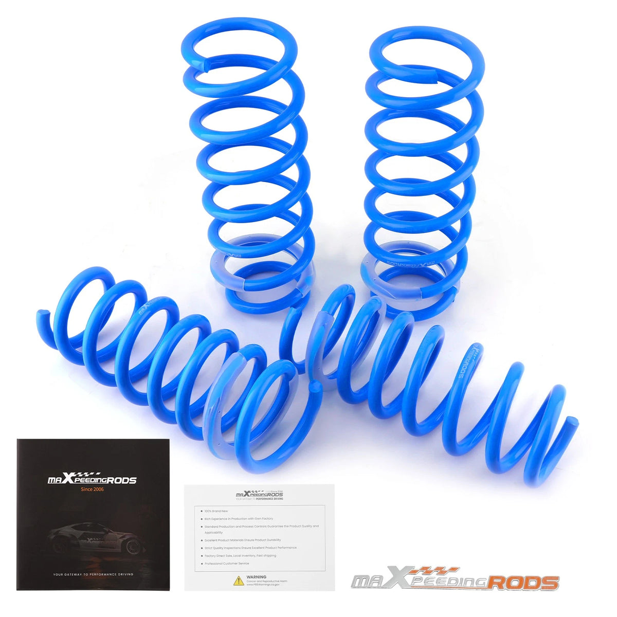 Lowering Springs Kit for BMW 6-Series Coupe RWD (F13) (2012–2020) [1.8"F/1.1"R]