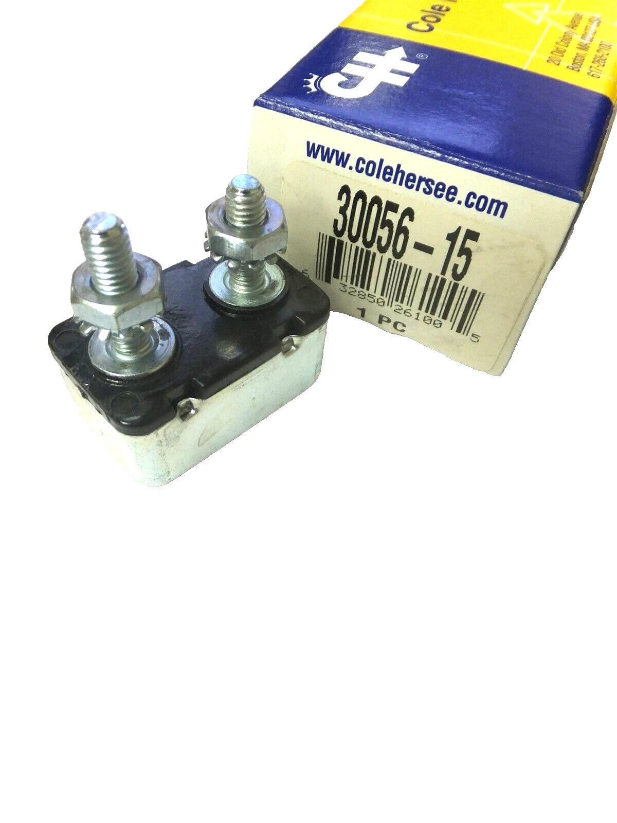 15A Circuit Breaker with Stud Terminal for Cole Hersee (30056-15)