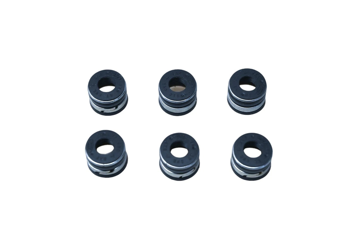 Set of 6 Intake Valve Stem Seals for Ford (E6DZ-6571-D)