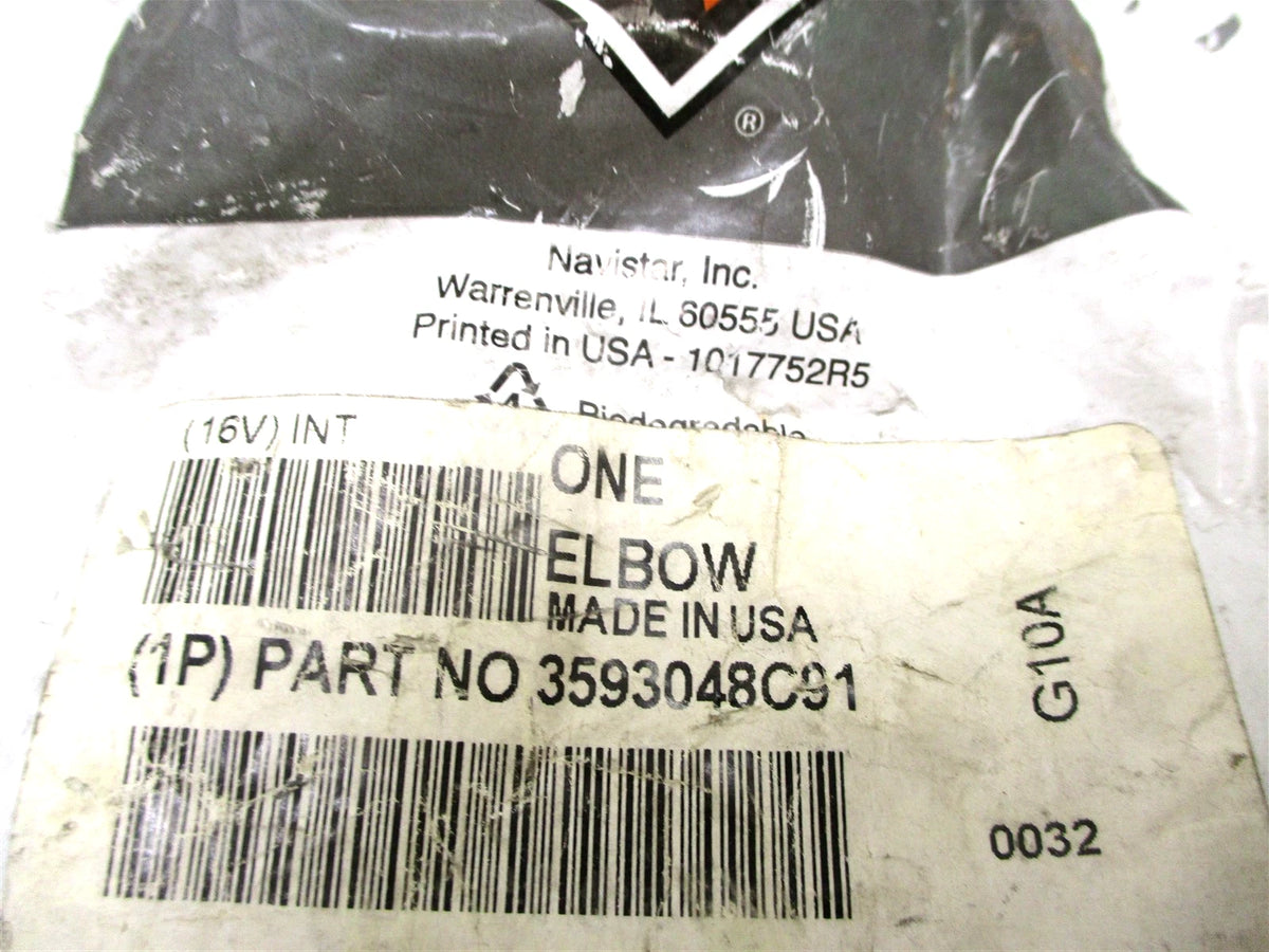 Brass Pipe Elbow 90° 3/4" X 1-5/16" for International (OEM 3593048C91, 2030069C1)