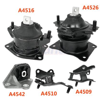 5PCS Engine Motor & Trans Mount Set for Honda Accord (2003–2007)